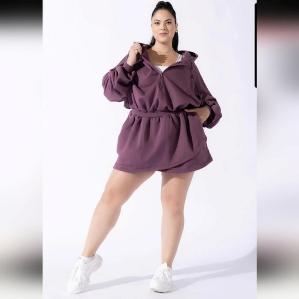 Game Day Dress - Deep Plum